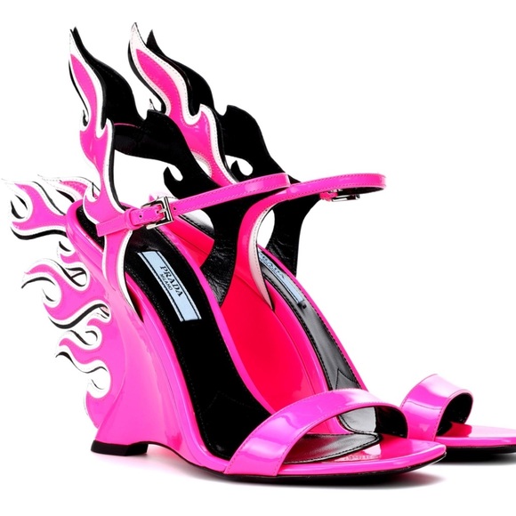 Prada flame wedges - Picture 2 of 4